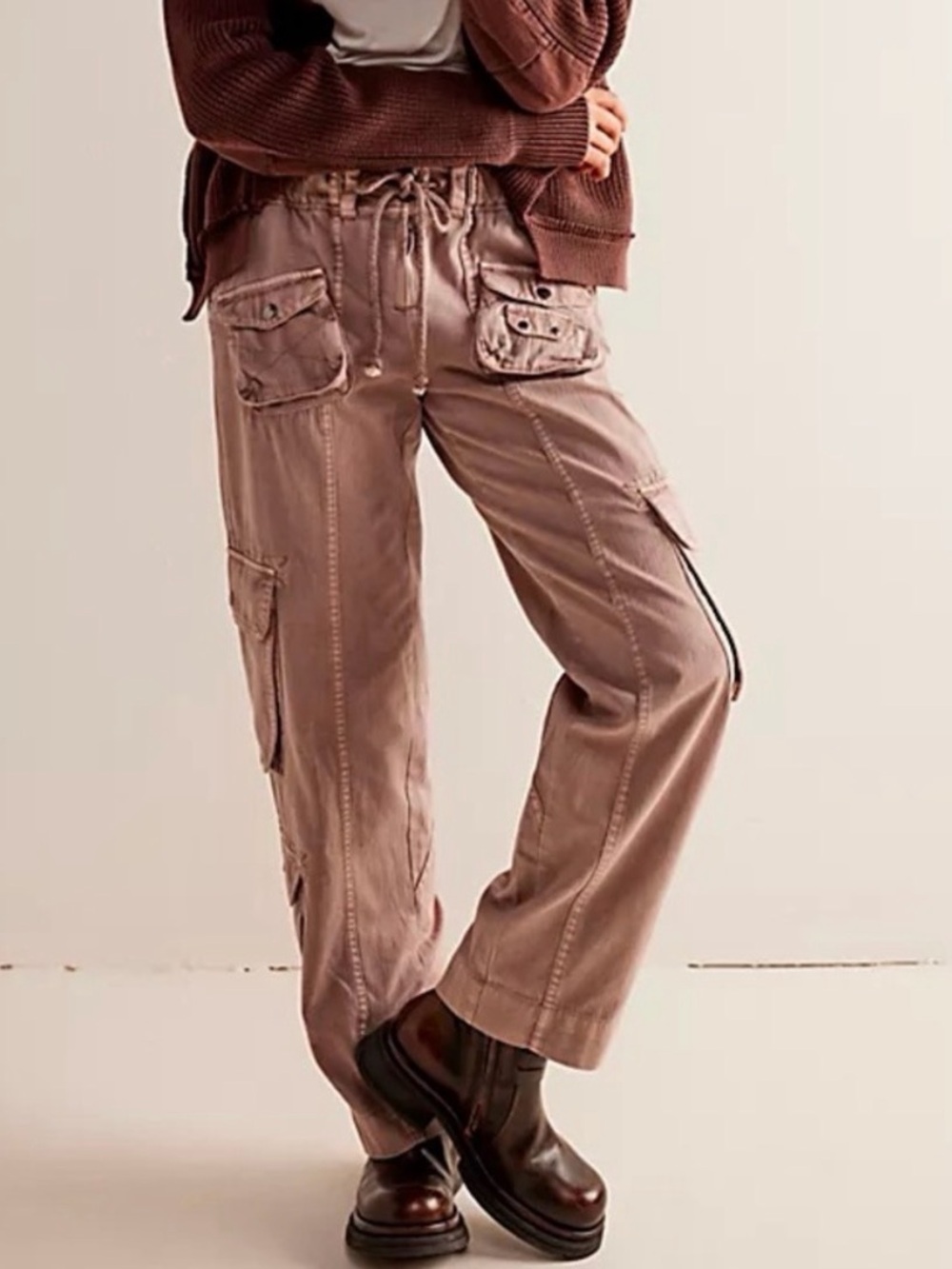 Free people Tahiti cargo pant